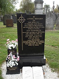 Eddie Colman grave.JPG