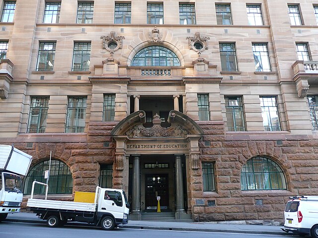 Department of Education Building, Bridge Street, Sydney.