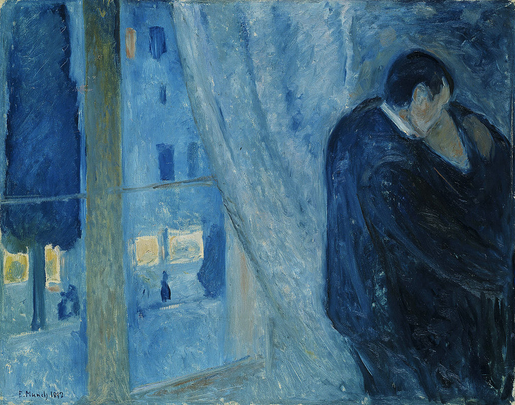 Separation - Edvard Munch Paintings