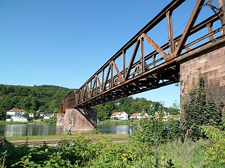 Eisenbahnbrücke in Hameln