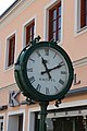 Deutsch: Uhr in Eisenstadt, Hauptstraße