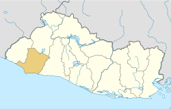 El Salvador Sonsonate location map.svg