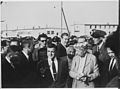 Eleanor Roosevelt and the Hungarian Freedom Fighters at Camp Hallorun in Salzburg, Austria - NARA - 196037.jpg