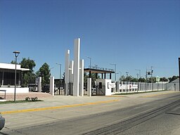 Městský stadion "Tucapel Bustamante" v Linares.