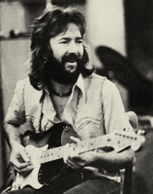 Eric Clapton en 1976.