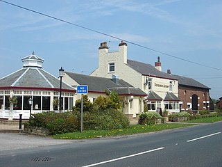 Whitestake village in United Kingdom