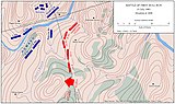 Карта 11: Ситуация в 16:00 (21 июля 1861 г.)