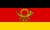 Flagge der Deutschen Post (1950-1994).svg