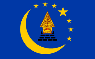 <span class="mw-page-title-main">Flag of Koror</span> Palauan state flag