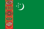 Флаг Туркмении, принятый в 1992 году