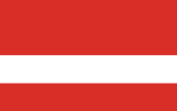 The unofficial 1960s flag of Wola. Flag of Wola (1960s).svg