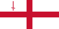 Flag of the City of London (2x1).svg