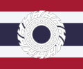 Flag of the Commander of the Siamese Army (?-1936).svg