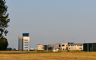 <span class="mw-page-title-main">Magdeburg–Cochstedt Airport</span> Airport in Cochstedt