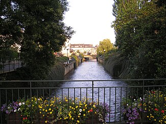 The river in Condé-sur-Noireau