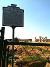 Contrabands and Freedmen Cemetery Freedmen's Memorial (construction).jpg