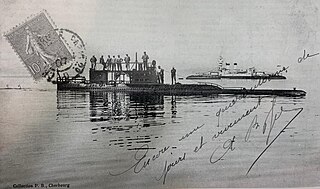 French submarine <i>X</i> Experimental submarine, launched 1904