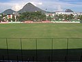 Vista da arquibancada para o campo