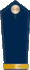 Blue epaulette with 1 golden band