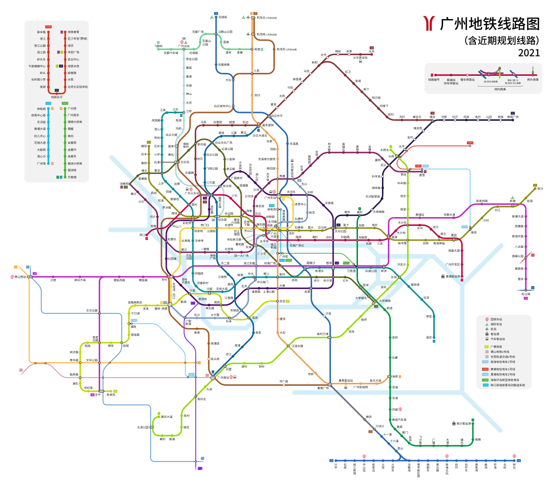 广州地铁在建13条(段)线路,总长超过330公里