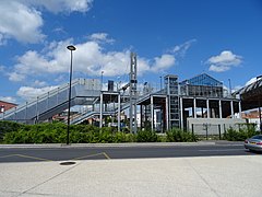 Gare du T11 Express vue depuis le terminus du T8.