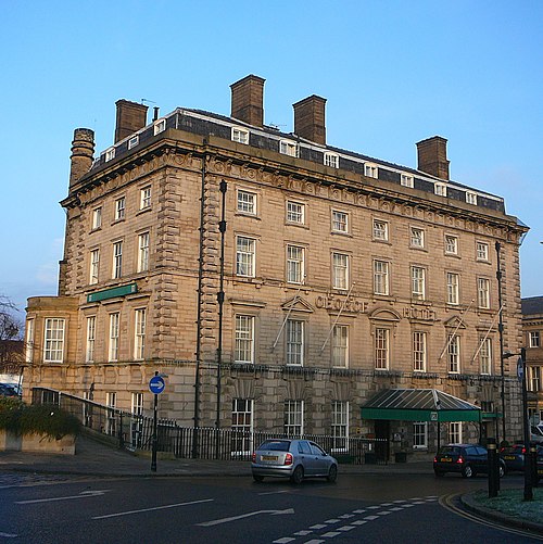 George Hotel, where club representatives met to form the Northern Rugby Football Union in 1895