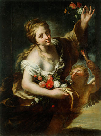 Aurore was named after the Roman goddess Aurora (pictured in painting by Giovanni Andrea Carlone). Giovanni Andrea Carlone - Aurora (The Dawn) - WGA04246.jpg