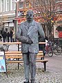 Fröding statue in Karlstad