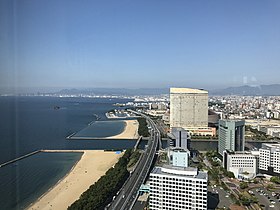 Hakata Port from Fukuoka Tower.jpg