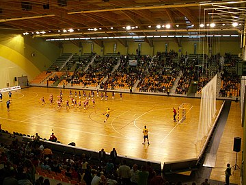 Sports hall in Kielce Hala sportowa w Kielcach 02 ssj 20060906.jpg