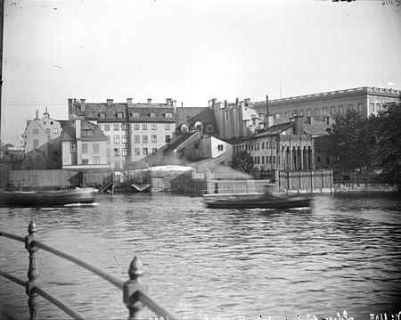 Helgeandsholmens på 1880 talet