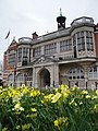 Hendon Town Hall, Barnet (borough), London, seen from The Burroughs in March 2012.