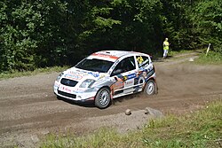 Haapamäki vuoden 2013 Suomen rallissa