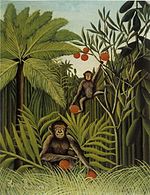 Henri Rousseau - To aber i junglen.jpg