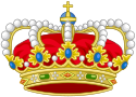 Heraldic Royal Crown of Spain (Version of the Royal Arms).svg