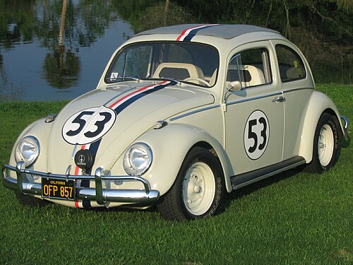 Herbie film car used in the 1977 Disney film Herbie Goes to Monte Carlo