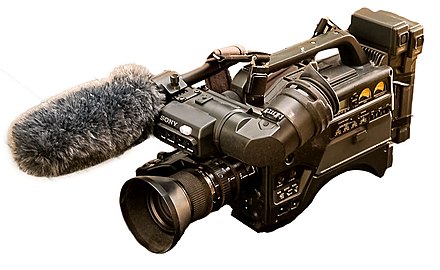 A professional-grade ENG/EFP field Hi8 camcorder. Sony EVW-300