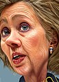 Hillary Clinton - Caricature (13968689642).jpg