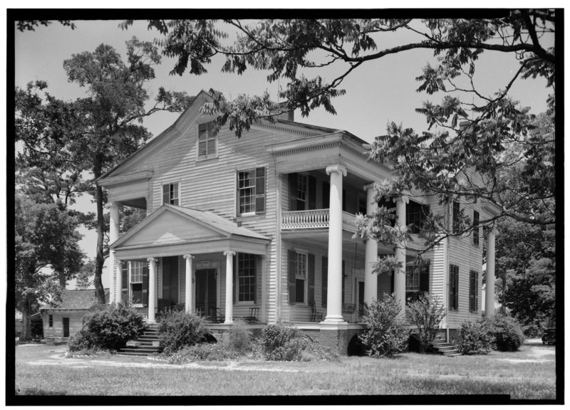 File:Historic American Buildings Survey, C.O. Greene, Photographer June 5, 1940 SOUTHEAST ELEVATION. - Athol, State Route 1114, Edenton, Chowan County, NC HABS NC,21-EDET.V,2-3.tif