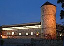 Remainder of the armory wall with Begin tower, part of the city wall of Hanover