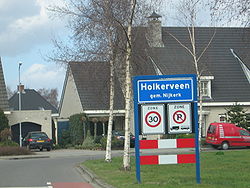 Eingang nach Hokerveen