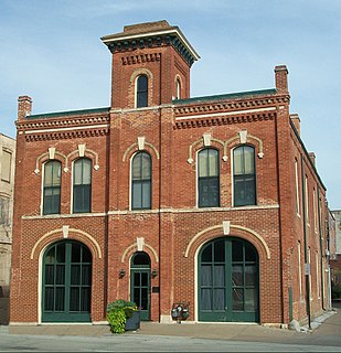 Hose Station No. 1 building in Iowa, United States
