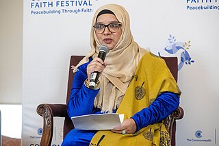 <span class="mw-page-title-main">Husna Ahmad</span> British humanitarian and writer (born 1964)