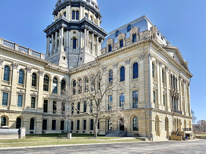 File:Illinois State Capitol, Capitol Avenue and 2nd Street, Springfield, IL - 53319018398.jpg