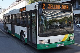 Italienske Irisbus CityClass i Slovenia.