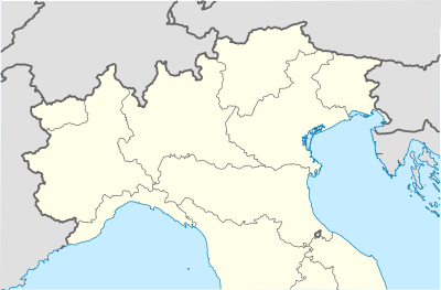 Kartposition Norra Italien