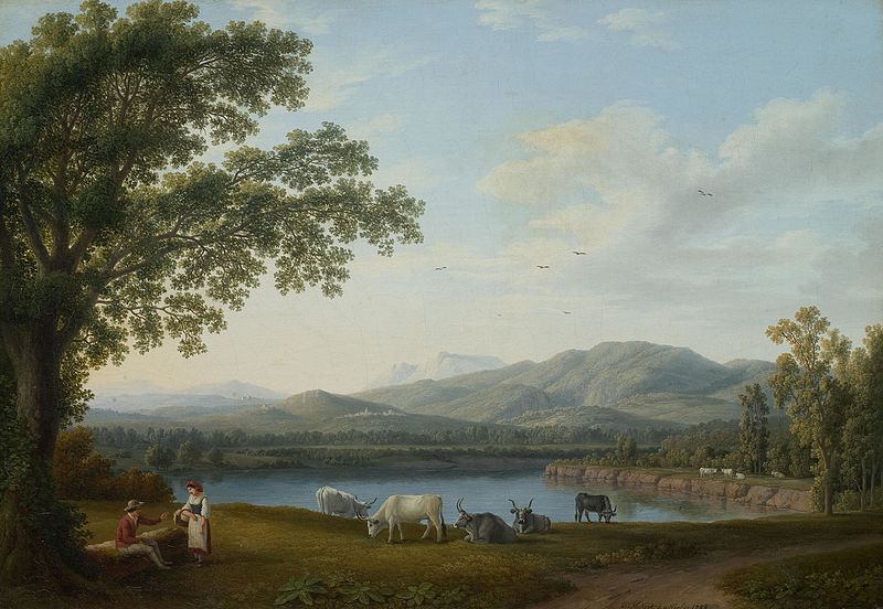 File:Jacob Philipp Hackert - Blick auf den Sele und das Massiv der Monti Alburni (1788).jpg
