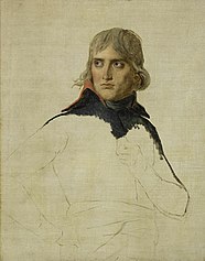 portrait inachevé de Bonaparte