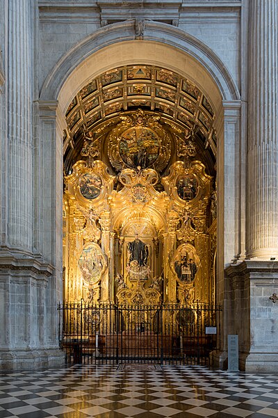 Archivo:Jaen Cathedral 2023 - chapel saint Benedict.jpg