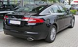 Jaguar XF pre-facelift (X250) (rear)